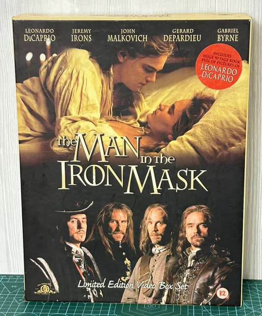 LEONARDO DICAPRIO MAN In The Iron Mask Vhs Video Book Box Set Limited