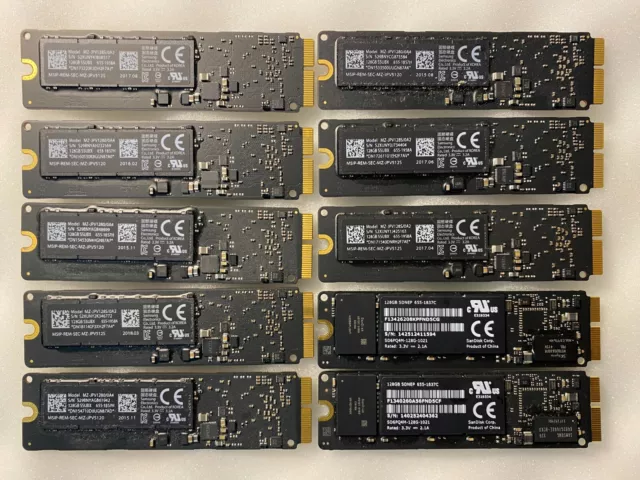 Apple Macbook Air A1465 A1466 Pro Retina A1398 A1502 2013 2014 2015 128GB SSD
