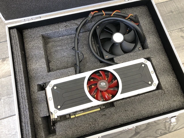 AMD SAPPHIRE RADEON R9 295x2 Dual GPU Graphics Card