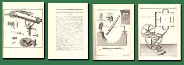 1792 LALANDE Astronomy/3 Volumes/38 Plates/Telescopes/Venus Transit/VG Facsimile 3