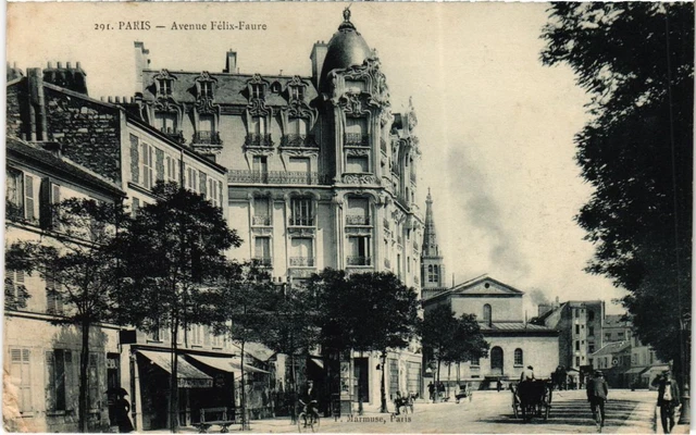 CPA PARIS 15th Avenue Felix-Faure P. Marmuse (1249328)
