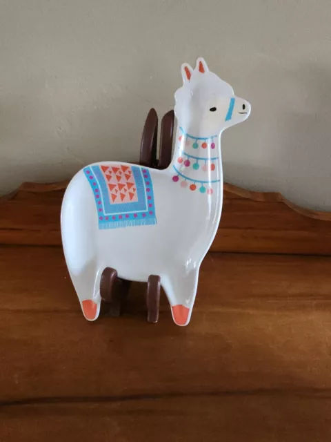 LLama /Alpaca Trinket  jewelry holder soap dish candy dish white llama