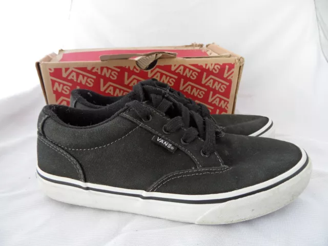 Leather vans size 3 shop