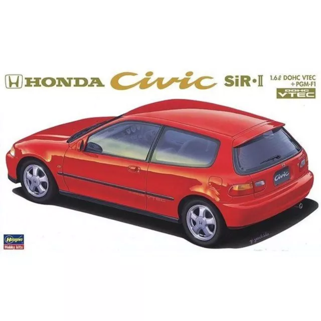 Honda Civic SiR II  Hasegawa 1:24 Brand new Plastic Model Kit