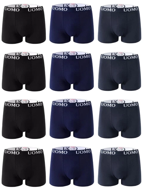Trussardi Blu Cotton Mens Boxer main image 0