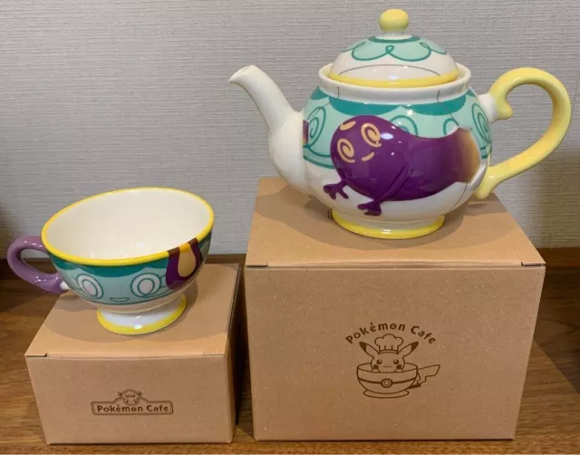 Pokemon Cafe Polteageist TeaPot & Sinistea Tea MugCup Pokémon center Japan Pokemon Cafe Polteageist TeaPot & Sinistea Tea MugCup Pokémon center Japan
