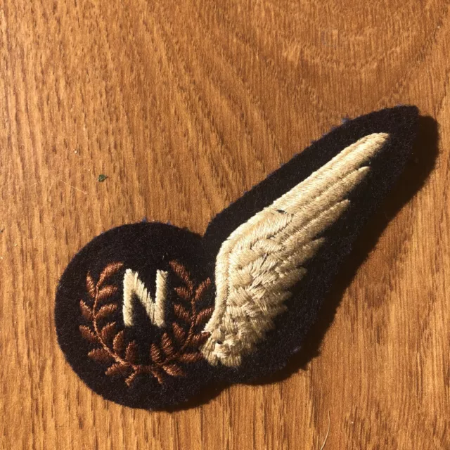 WW2 RAF Royal Air Force Navigator Cloth Patch Badge