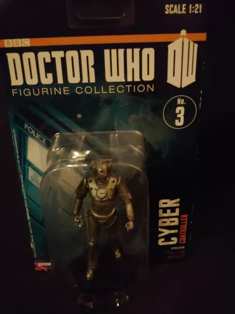 Eaglemoss Doctor Dr Who Figurine Collection BBC Cyber Controler No. # 3 Figure