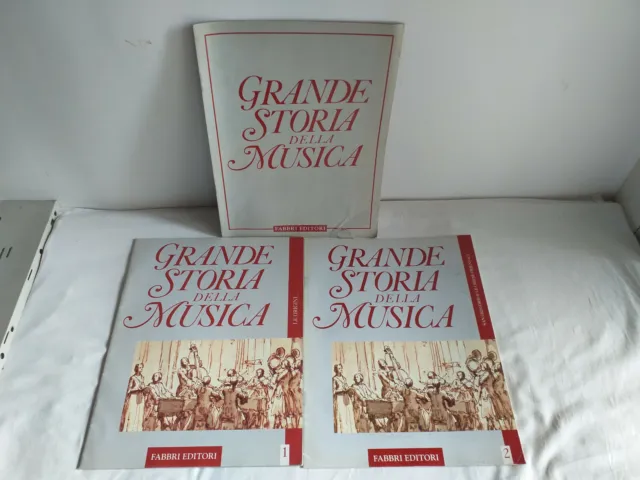 lotto volume 2°enciclopedia musica classica curcio + 21 fascicoli fabbri editori 3