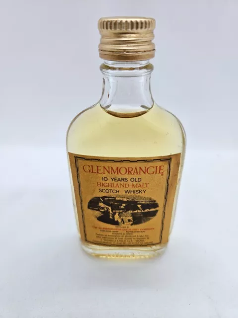 3 Miniature mignon Single malt scotch whisky Glenmorangie Aberlour The Speyside 3