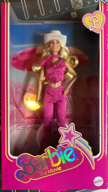 BARBIE THE MOVIE Doll Margot Robbie Western Outfit Doll VHTF In Hand RDY2SHIP £54.97 - PicClick UK