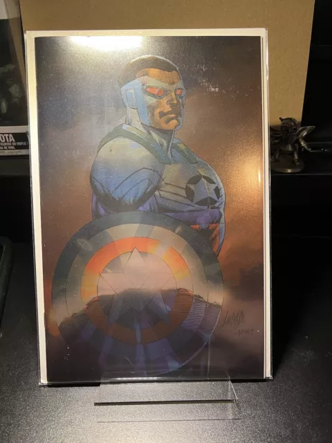 2023 NYCC Captain America #1 Liefeld Virgin Foil Variant