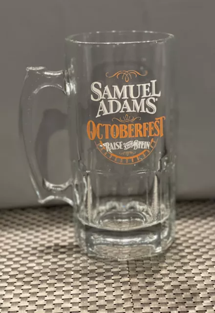 Extra Large Samuel Adams Collectible Octoberfest “Raise The Stein” Beer Mug