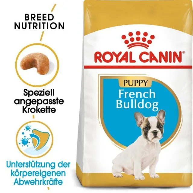 2 x 10 kg ROYAL CANIN French Bulldog Puppy Welpenfutter für Französische Bulldog