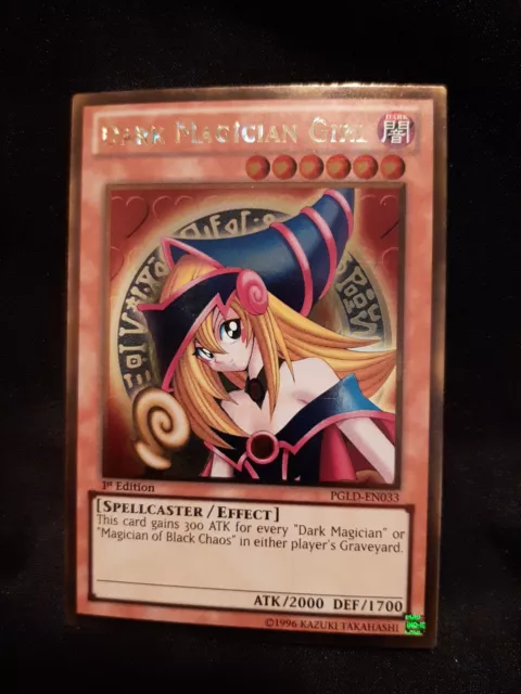 Dark Magician Girl 1st Edition - Ultra Rare Holo Foil NA English Yugioh Card
