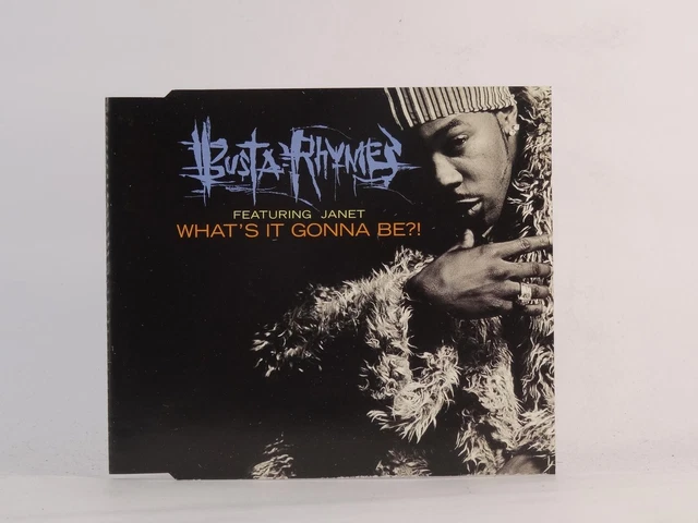 BUSTA RHYMES FT JANET WHAT'S IT GONNA BE?! (F74) 3 Track CD Single