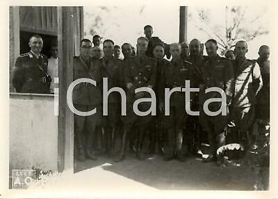 1935 AFRICA ORIENTALE ITALIANA Duca di BERGAMO con alcuni ufficiali italiani