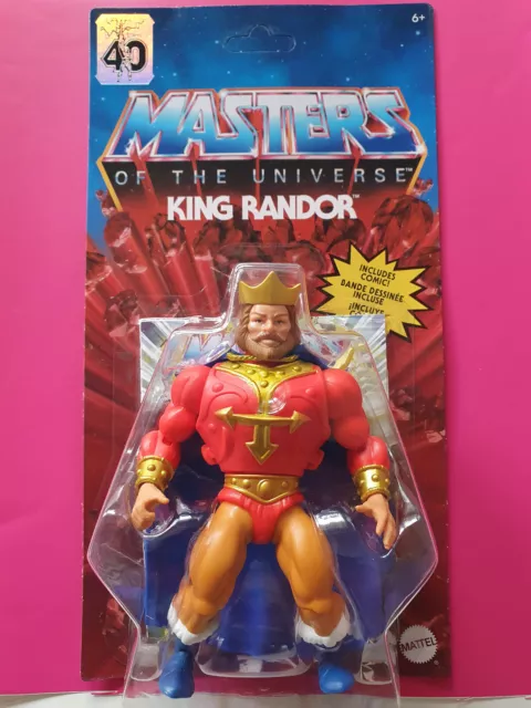 MOTU Masters of the Universe Origins KING RANDOR  -NEU-  He-Man