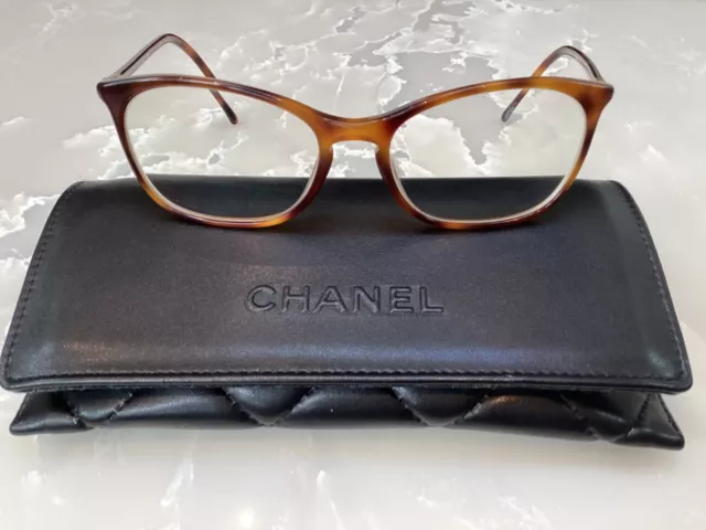 AUTHENTIC CHANEL 3256 c501 55017. 140 black glasses frame, Used £75.00 -  PicClick UK