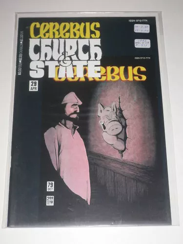 Cerebus Church & State #29 VF Aardvark Vanaheim April Apr 1992