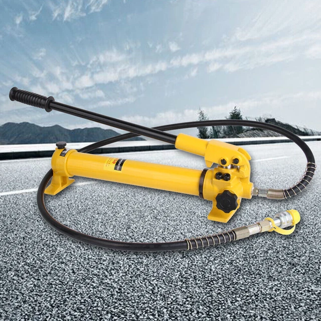 CP-700 700bar Pompa manuale idraulica per cilindro idraulico 4/10 tonnellate NUOVA