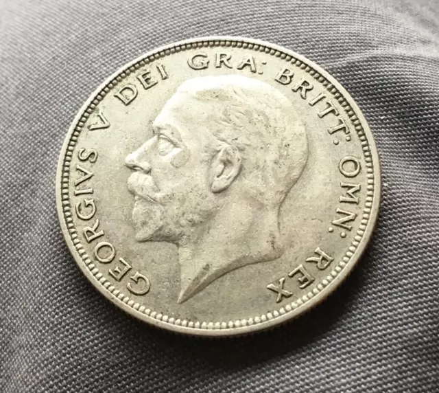 1936 George V Half crown  silver Coin