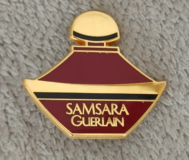 Ancienne Broche Publicitaire Guerlain Parfums - Vintage - Occasion