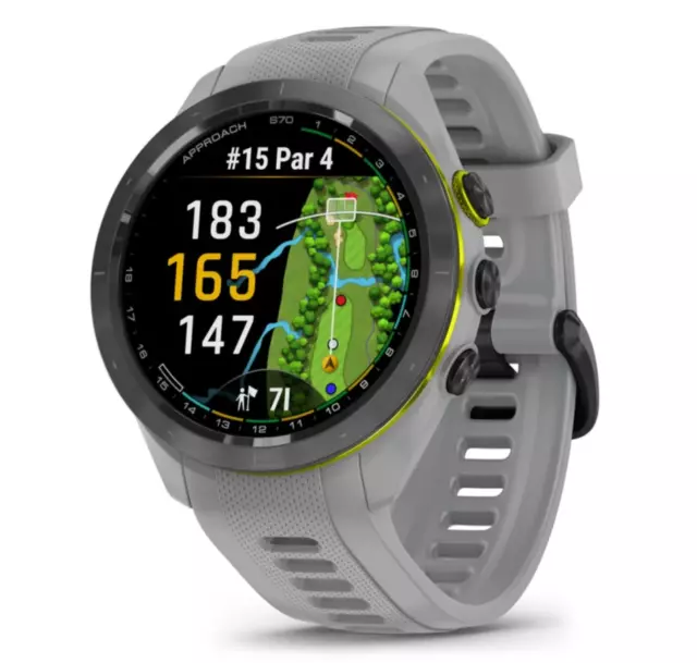 Garmin Approach S70 42mm Golf GPS Watch - Grey (010-02746-11)