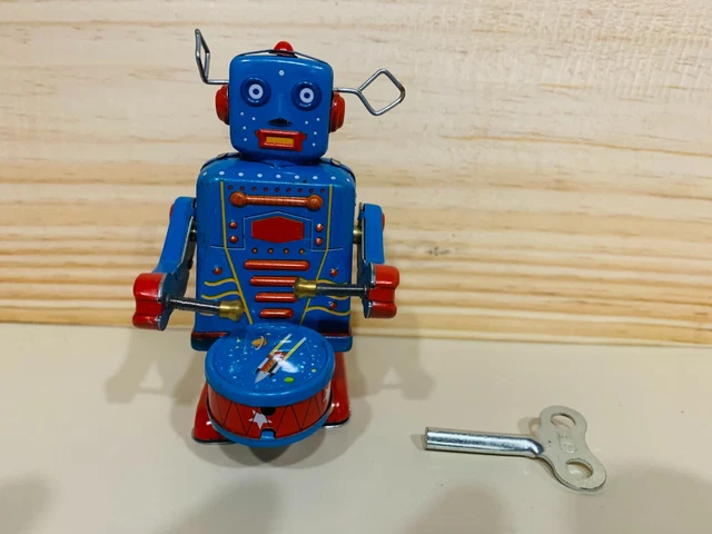 Jouet Tin Toys Japon Walking Robot T8 Terminator - Boîte D'origine