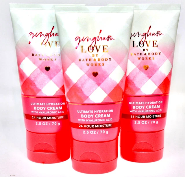 BATH & BODY Works Gingham Love Ultimate Hydration Mini Body Cream 2.5