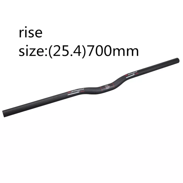 Full Carbon Car Diameter Riser Handlebar Straight Rod Bike Parts 660-760mm