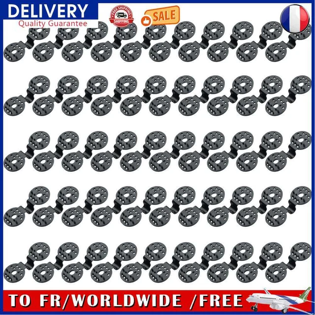 Greenhouse Film Sun Shade Net Buckle Canopy Outdoor Tent Fix Clips (50pcs)
