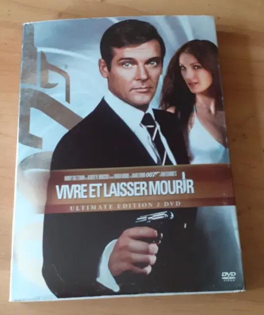 007/James BOND/Roger MOORE Vivre et laisser mourir DOUBLE DVD 1973 McCarthney