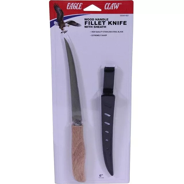 FILLET KNIFE - Flexible 7” Ultra Sharp Stainless Steel Boning Knife $12.99  - PicClick