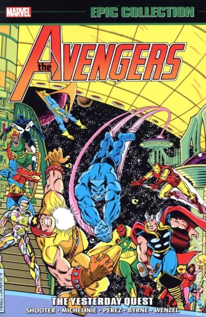 Avengers The Yesterday Quest TPB Epic Collection #1-1ST NM 2023 Stock Image
