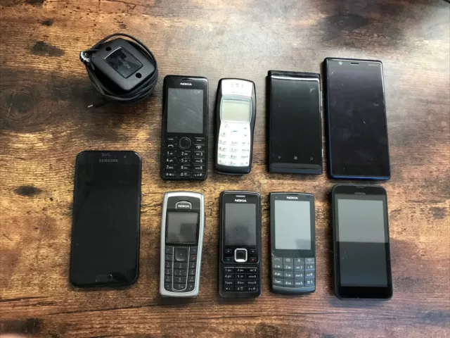 Joblot Of Completely Untested Nokia, Samsung Phones