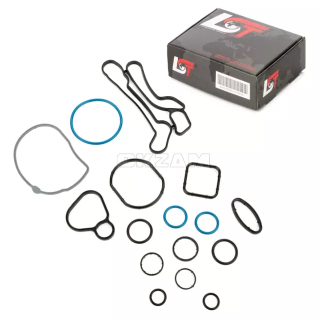 Kit Joints Boîtier de Filtre A Huile Refroidisseur D'Huile Moteur 55354071 pour