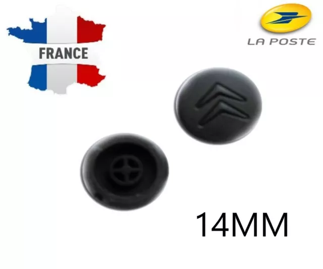 1 PCS  NEUF Membrane Bouton 14MM Poussoir  Clé Plip Citroen Xsara avec logo