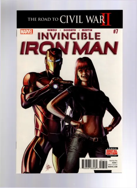 Invincible Iron Man #7 - 1st Appearance Riri Williams - 1st Print - High Grade