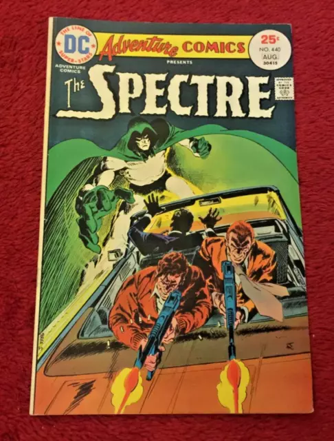 Free P & P; Adventure Comics #440,  Aug 1975: Wrath of the Spectre! (KG)