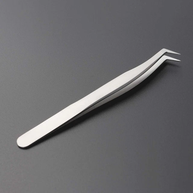 Face Tweezers Hair Plucking Tweezers Lash Tweezers Facial Set Eyelash 8
