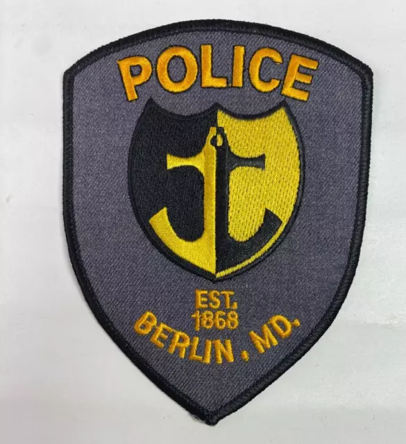 Berlin Police Maryland MD Patch J1