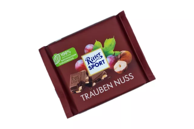 4x/8x Ritter Sport Raisin Nuts 🍫 genuine chocolate from Germany ✈ TRACKED