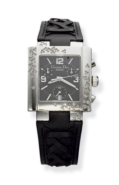 Christian Dior Riva Diamond Chronograph Wristwatch D81-101-NOTC2