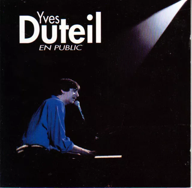 Cd Audio.../...Yves Duteil En Public.../...Prendre Un Enfant....