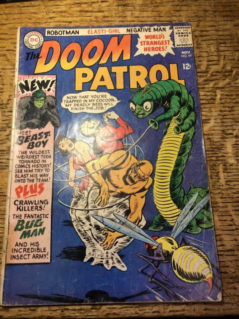 Doom Patrol #99 1st Appearance Beast Boy! Bob Brown! DC Comics 1965