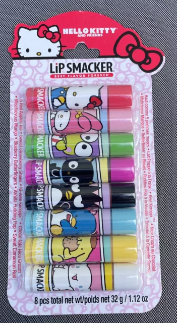Lip Smacker Best Flavor Forever Hello Kitty Lip Balm Party Pack, Assorted 8 Pack