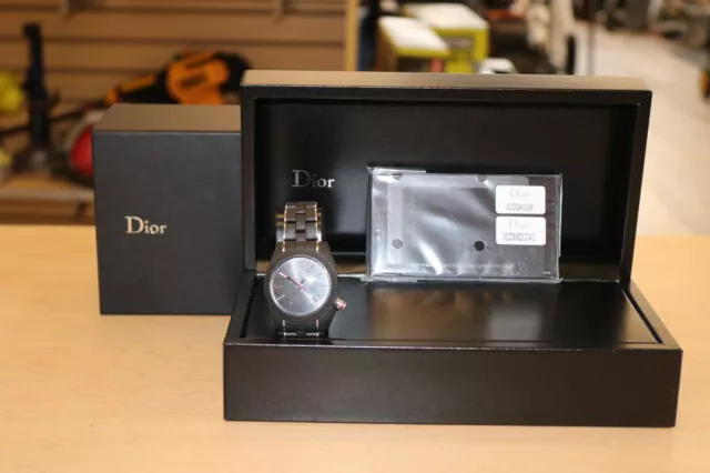 Christian Dior Chiffre Rouge Men's Wristwatch *Pre-owned* FREE SHIPPING