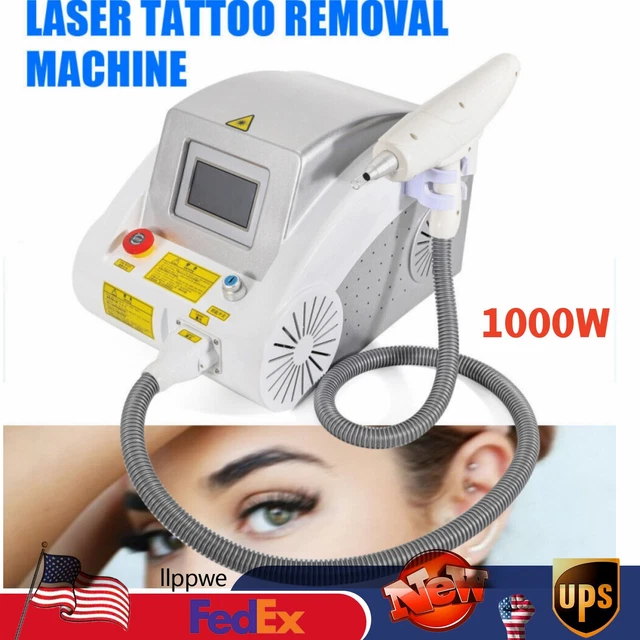 Máquina de belleza facial removedora de tatuajes láser 1000 W