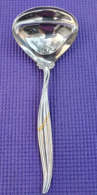 Oneida Achievement GOLDEN MANSION 18/8 Stainless Gravy Ladle